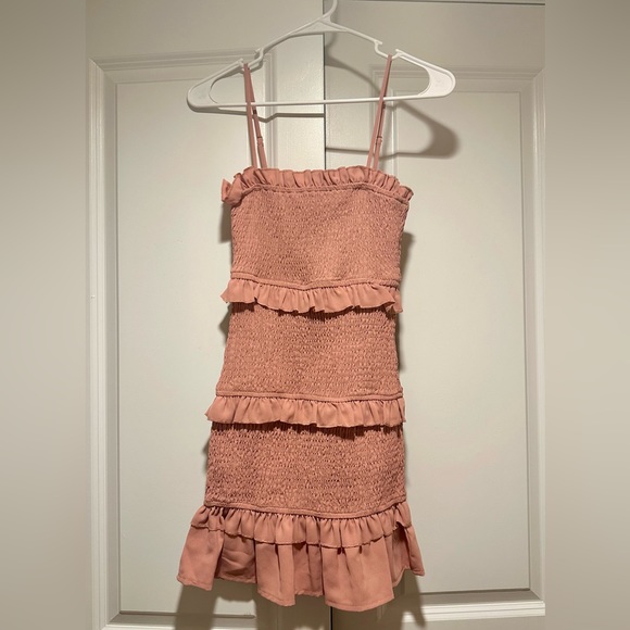 HELLO MOLLY “STEALING TIME” DRESS-PINK - Picture 2 of 3